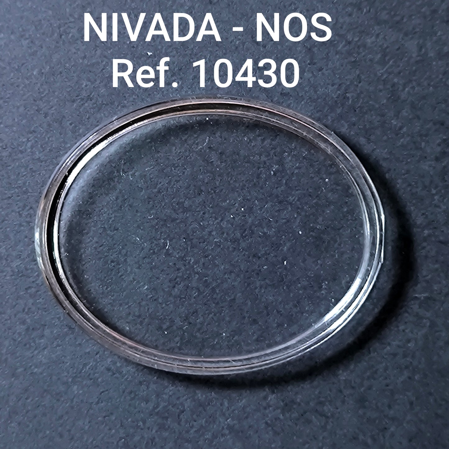 NIVADA - Plexi GLAS - Sonderform - Ref. 10430 - NOS - Vintage
