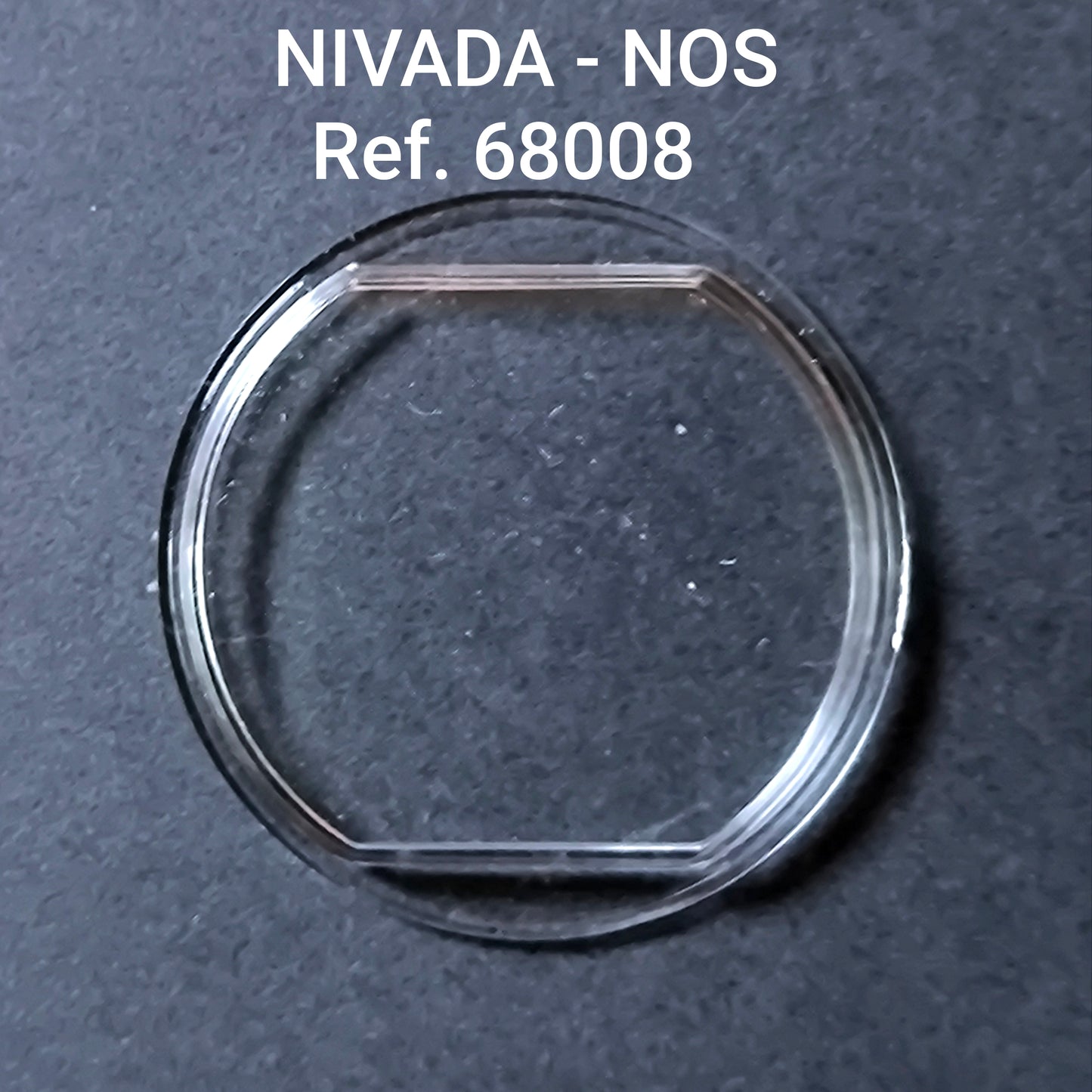 NIVADA - Plexi GLAS 6 Dichtung - Sonderform - Ref. 68008 - NOS - Vintage