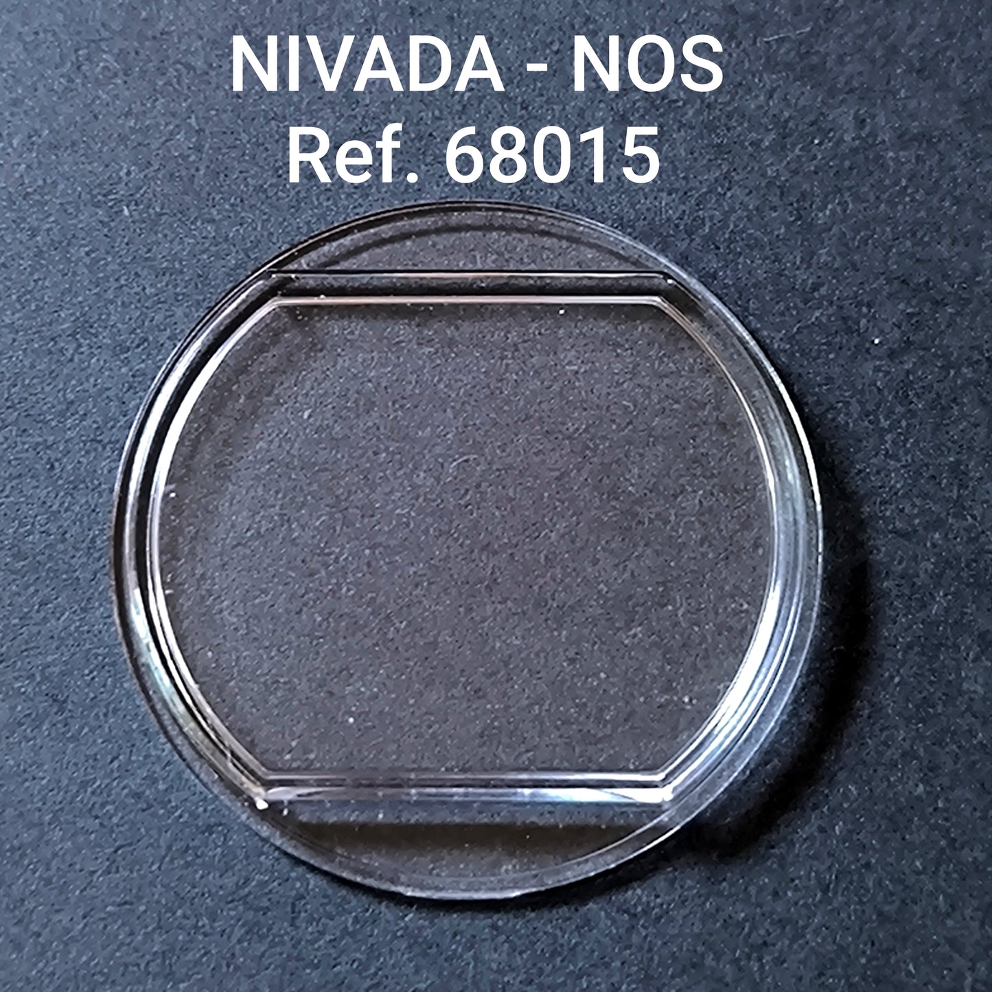 NIVADA - Plexi GLAS - Sonderform - Ref. 68015 - NOS - Vintage