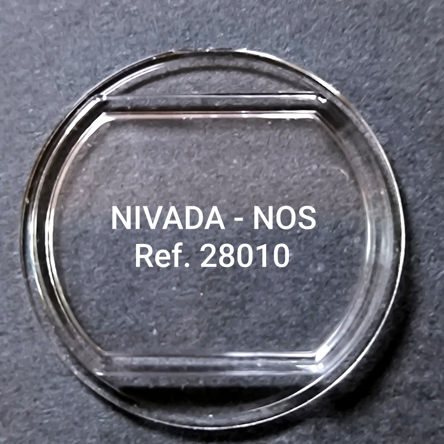 NIVADA - Plexi GLAS - Sonderform - Ref. 28010 - NOS - Vintage