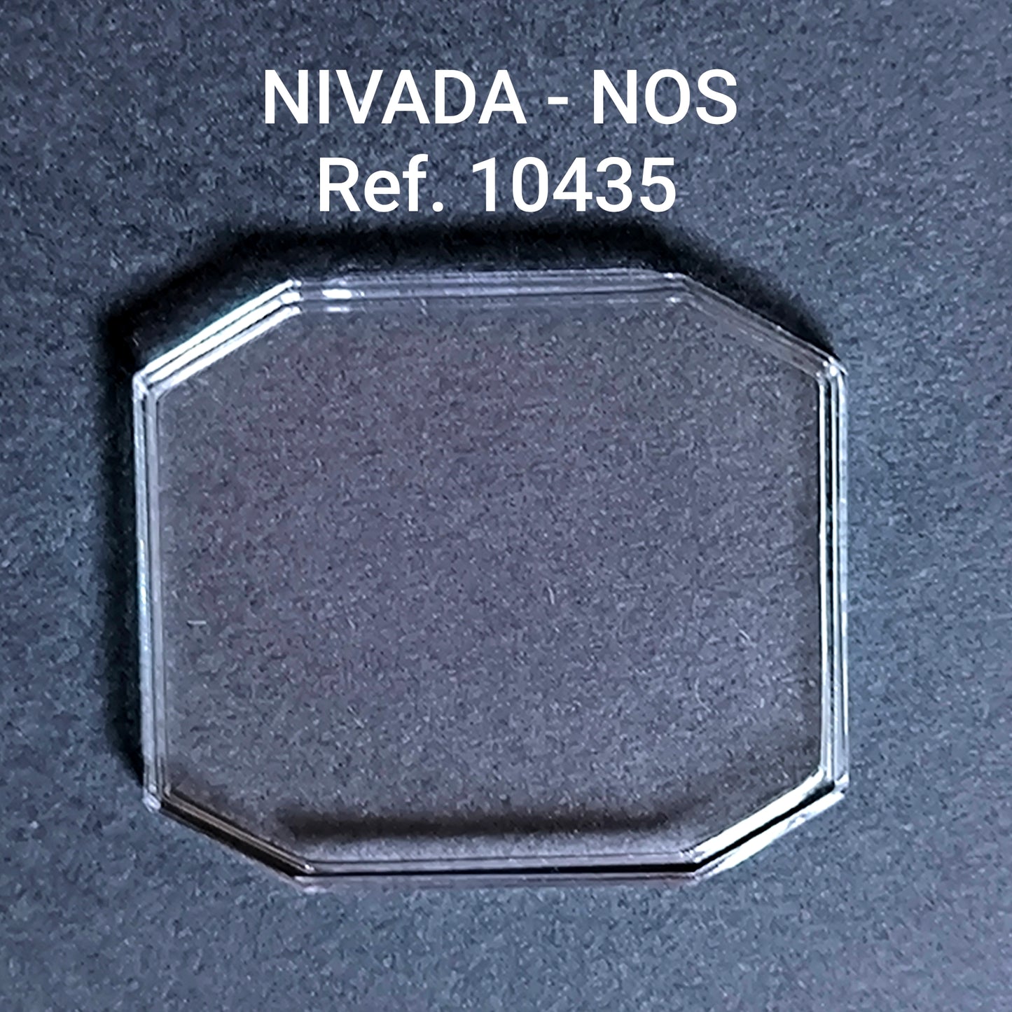 NIVADA - Plexi GLAS - Sonderform - Ref. 10453 - NOS - Vintage