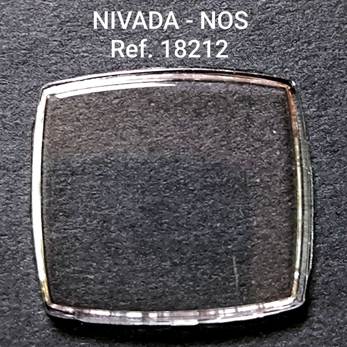 NIVADA - Plexi GLAS - Sonderform - Ref. 18212 - NOS - Vintage