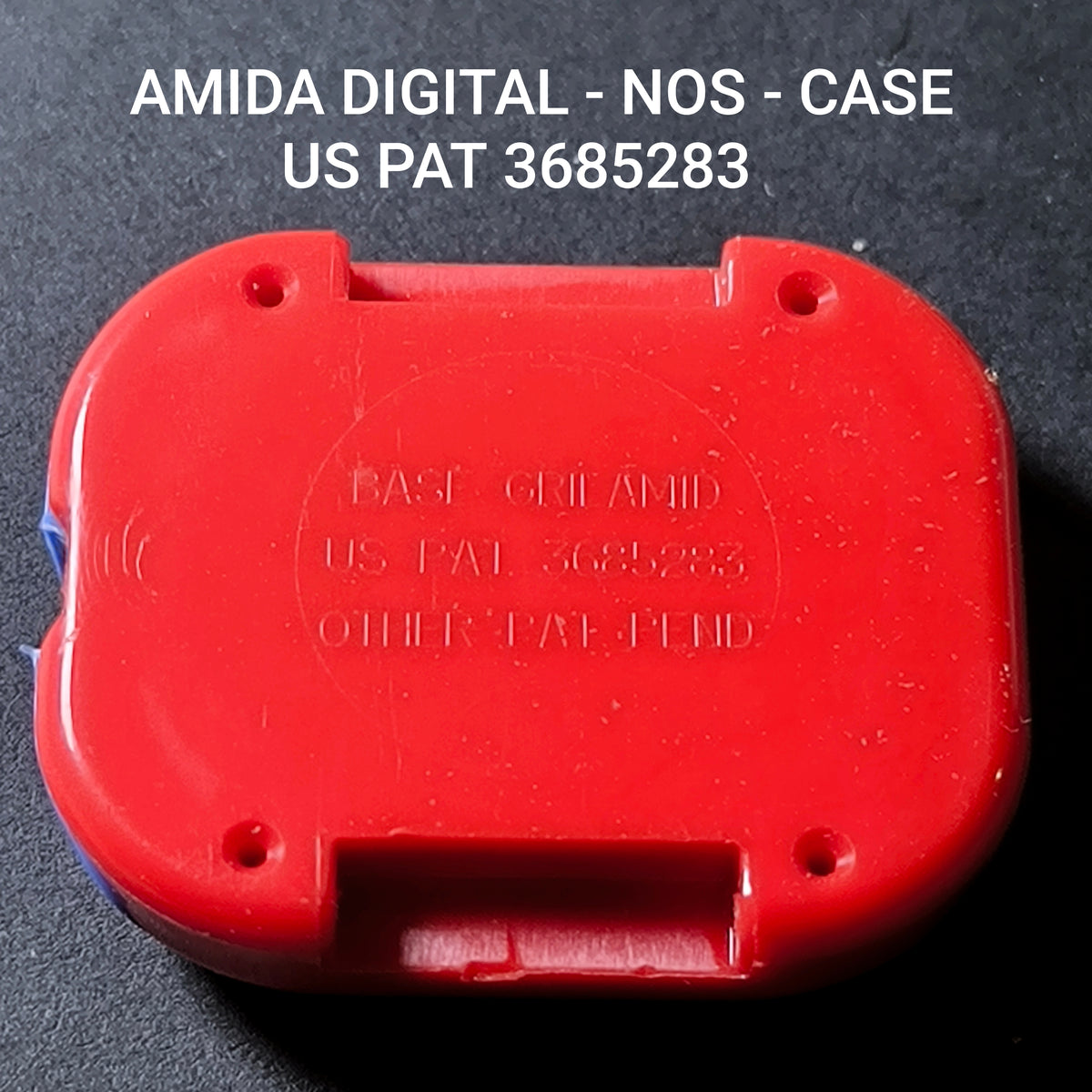 Amida Digital - NOS - Uhrengehäuse - Vintage - (für Amida Cal. 420)