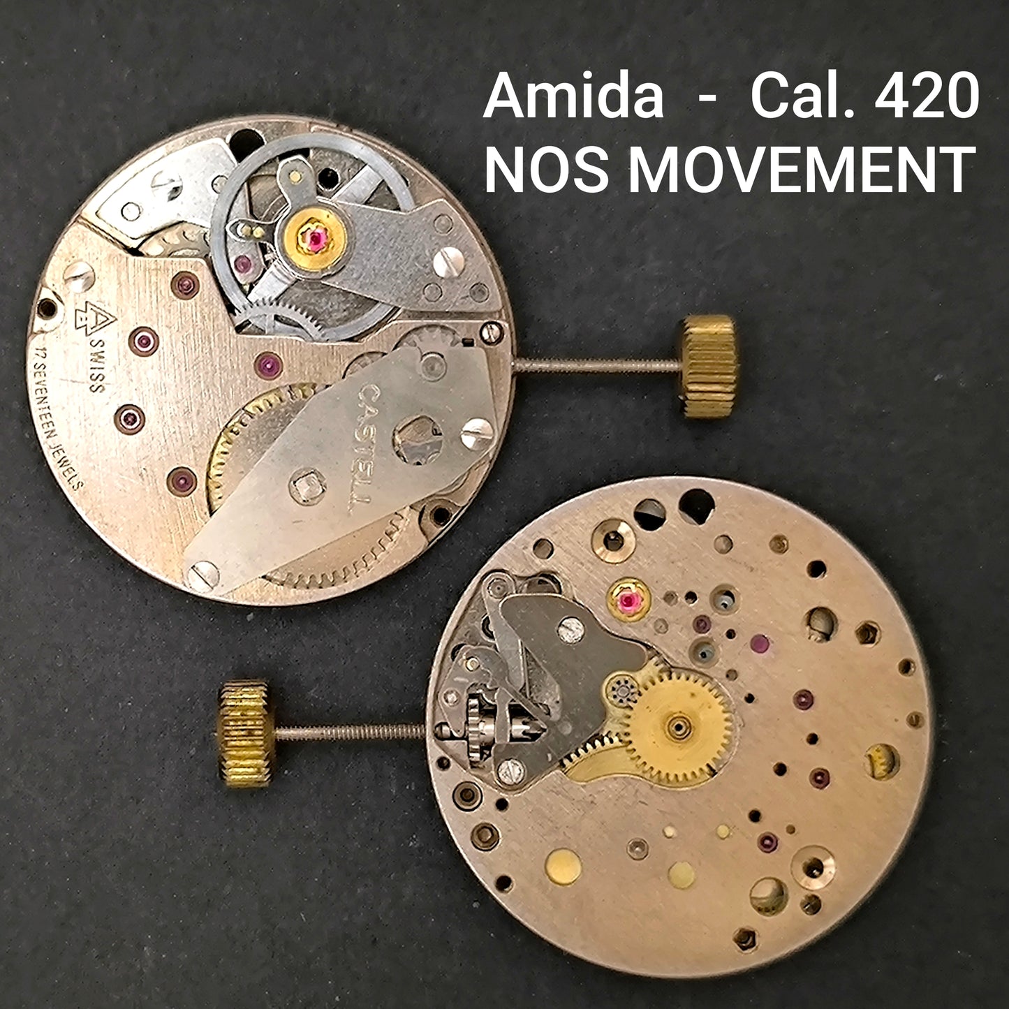 Amida Uhrwerk Cal. 420 - NOS - Vintage
