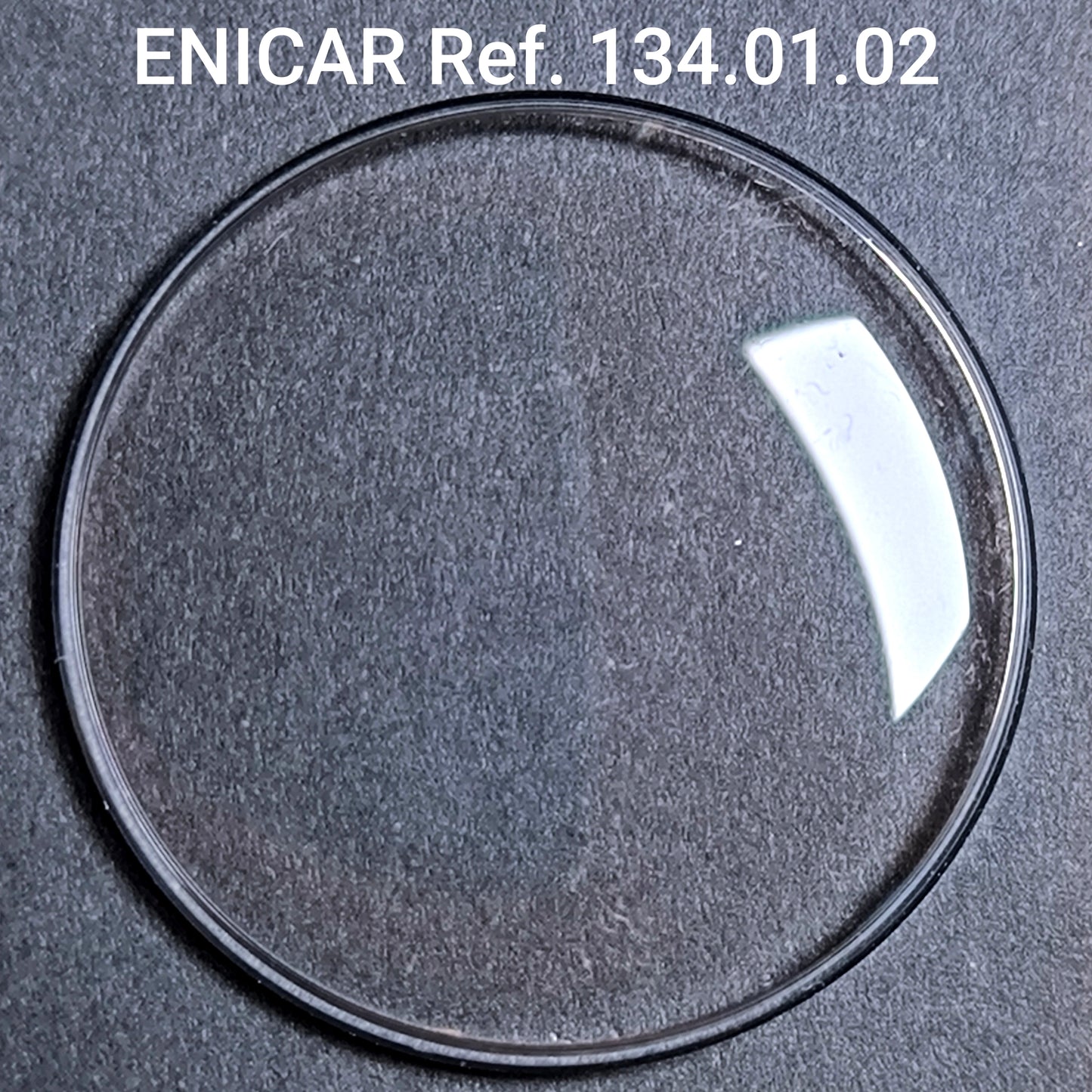 Enicar - orig. NOS Uhrglas - Vintage - Graphomatic Chronograph Ref. 134.01.02