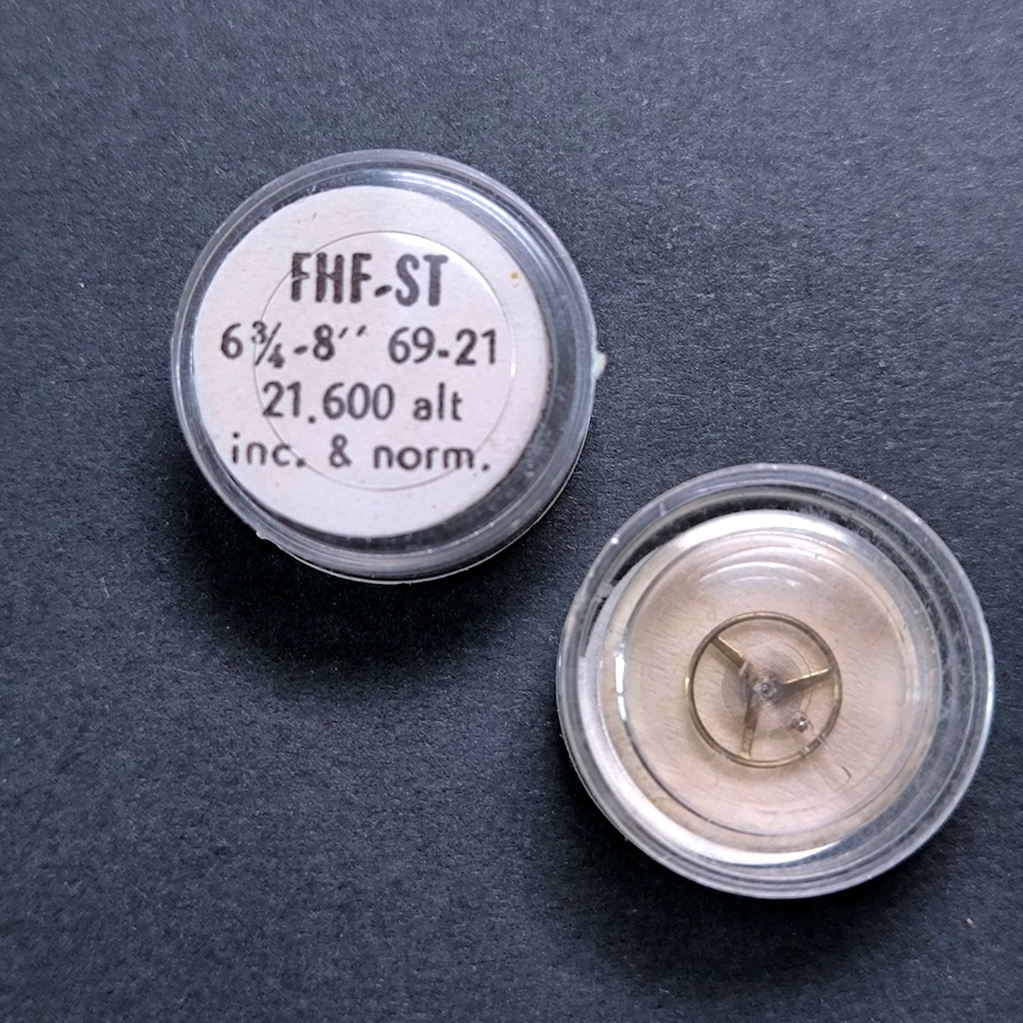 FHF - St - Standart - Unruh Komplett Incabloc - NOS - Cal. 69-21 - Vintage - Part. 721