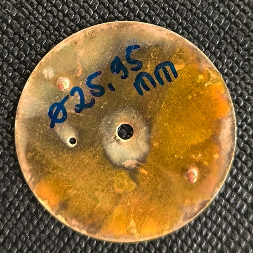 Helvetia - Zifferblatt / Dial - NOS - Vintage - Cal. 82 - 1930er-40er Jahre - D = 25,95mm