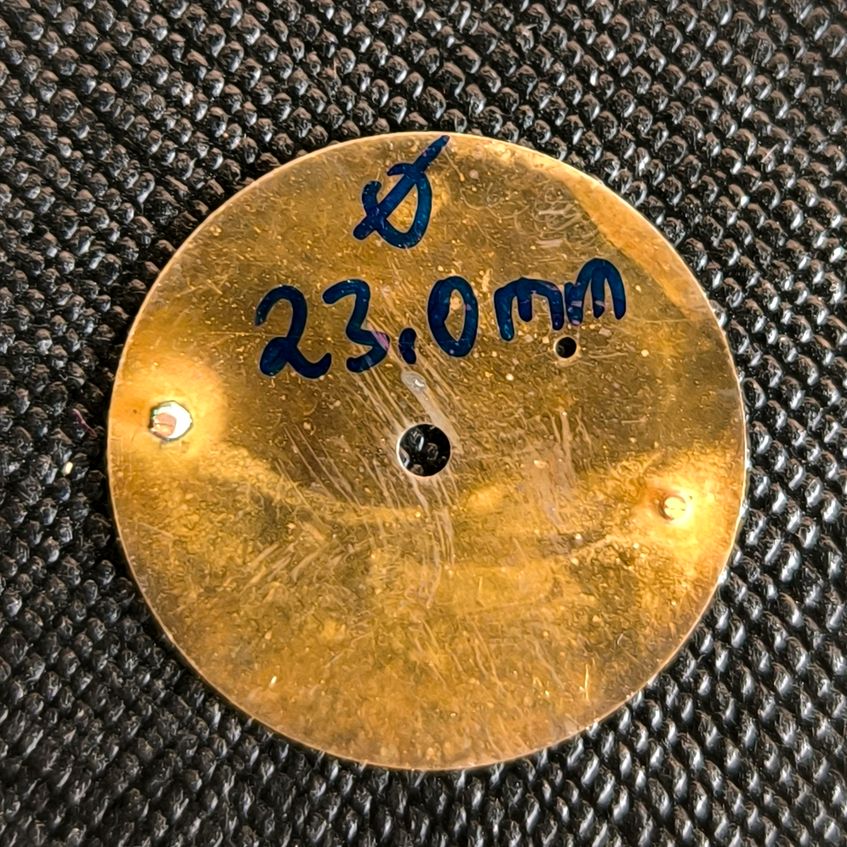 Helvetia - Zifferblatt / Dial - NOS - Vintage - Cal. 82 - 1930er-40er Jahre - D = 23,0mm