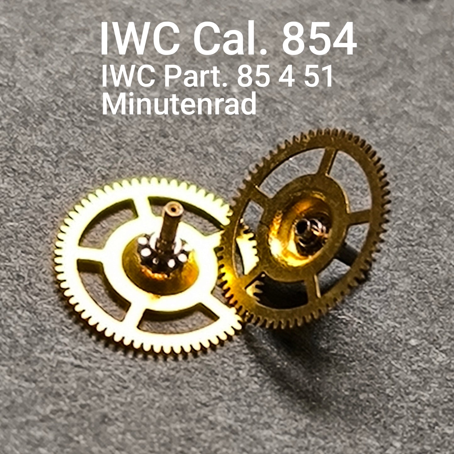 IWC Cal. 854 - Minutenrad / Center Wheel - IWC Part. 85451 - EB Part. 206 - NOS - Vintage