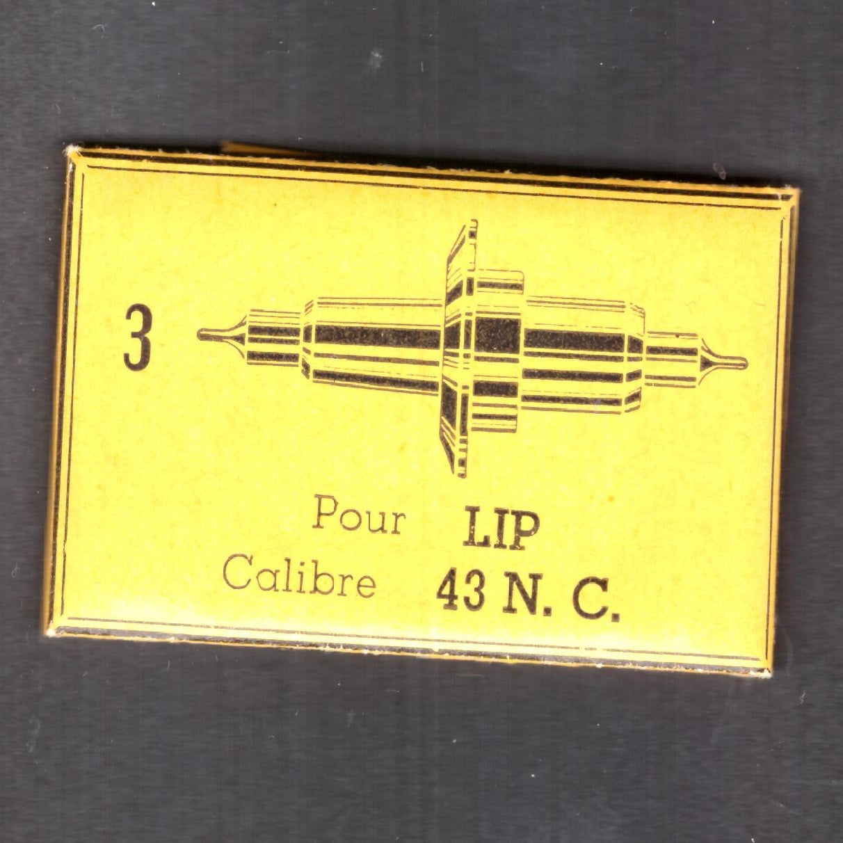 LIP - Cal.43N.C. - Part. 723 - Unruhwelle / Balance Staff - NOS - Vintage