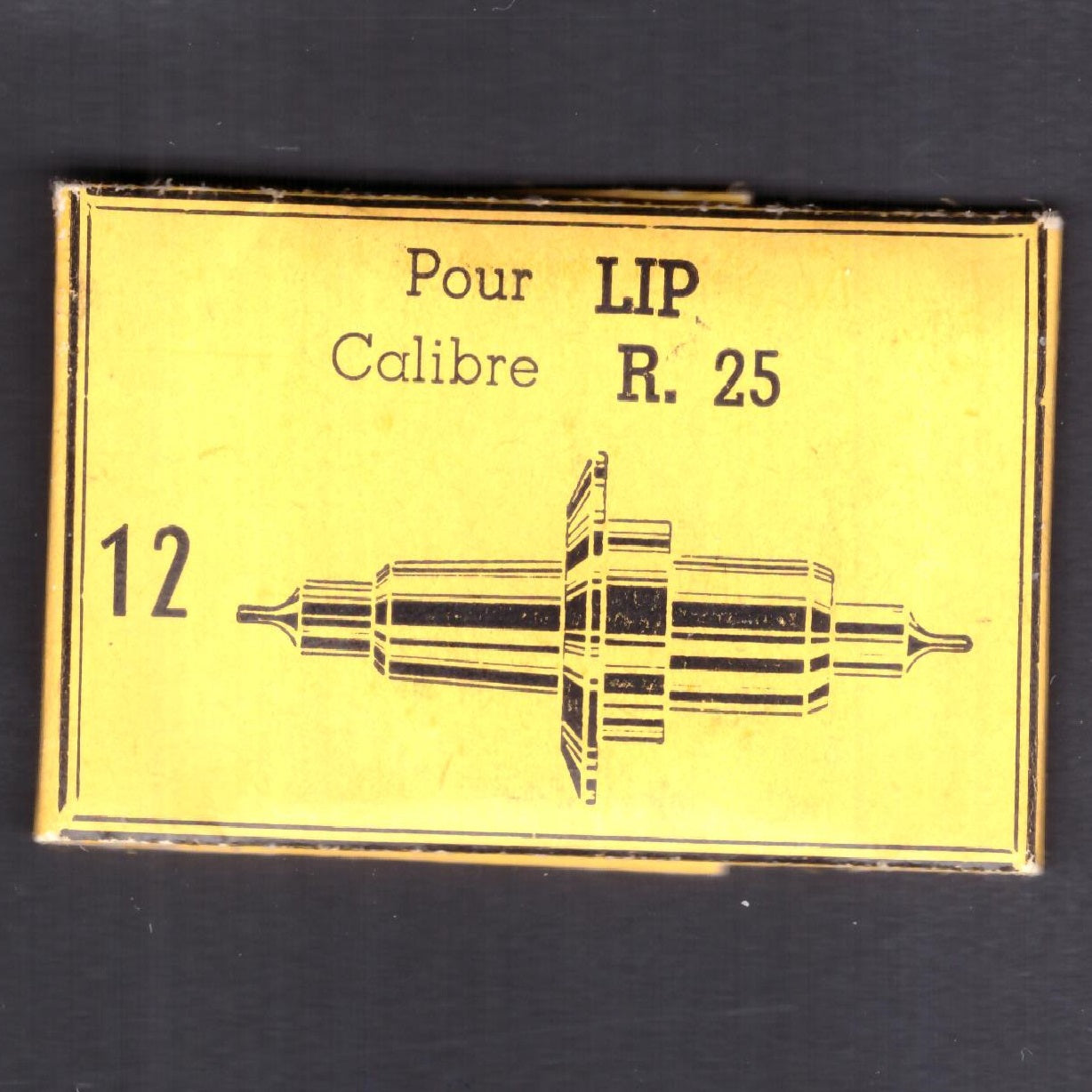 LIP - Cal.R.25 - Part. 723 - Unruhwelle / Balance Staff - NOS - Vintage