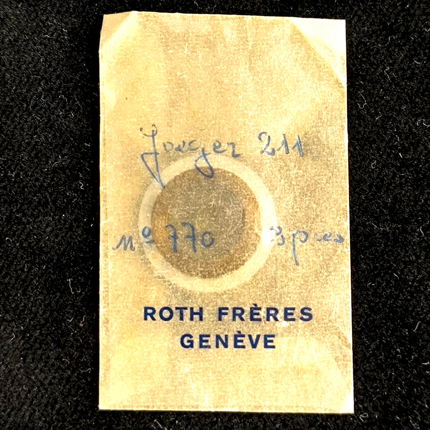 Jaeger LeCoultre - Cal. 211 - Zugfeder / Mainspring - NOS - Vintage - Part Nr. 770