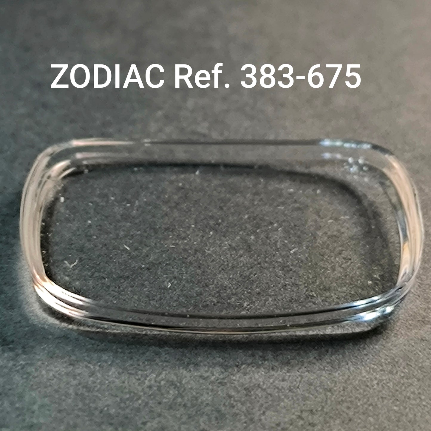 ZODIAC - orig. NOS Uhrglas - Vintage - Ref. 383-675