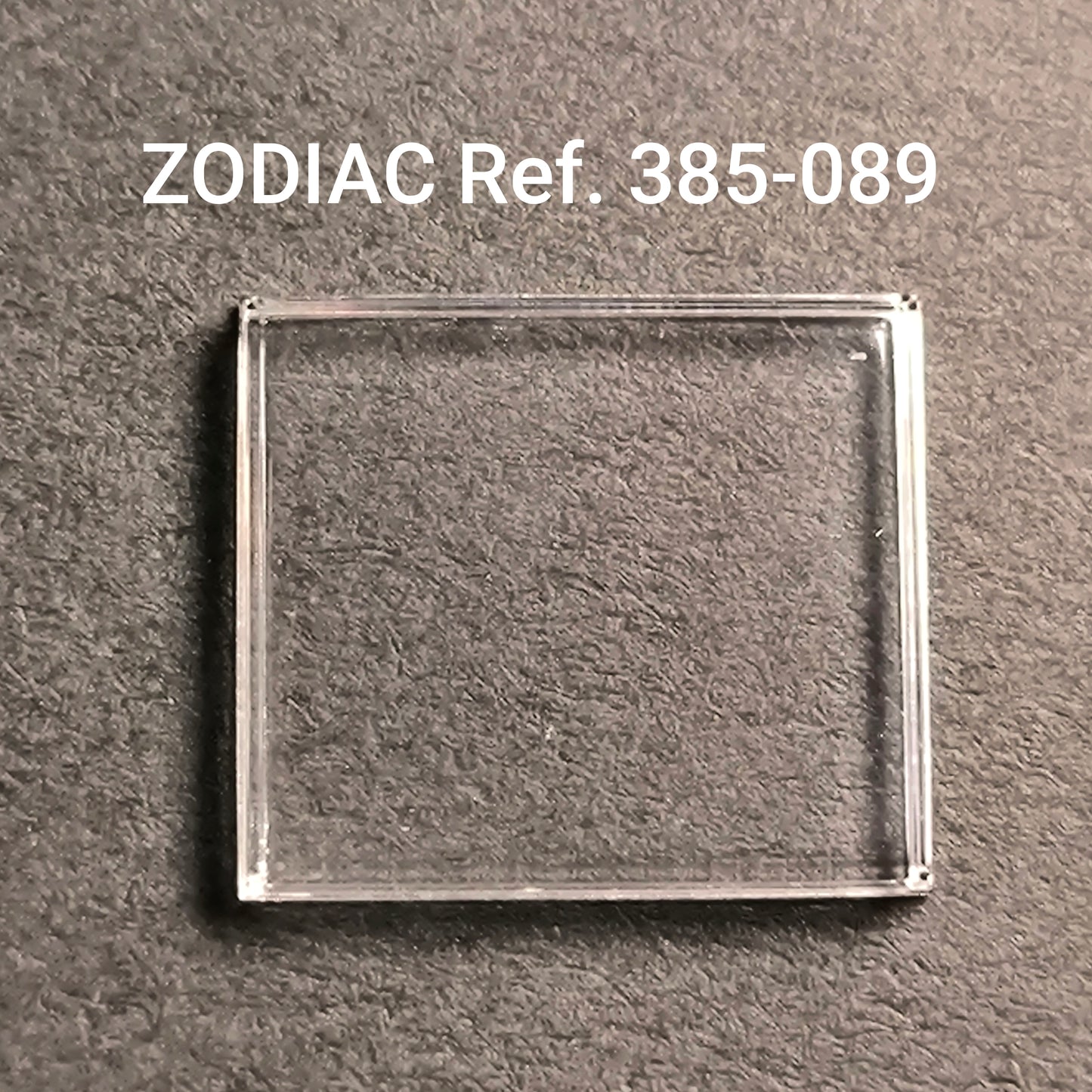 ZODIAC - orig. NOS Uhrglas - Vintage - Ref. 385-090