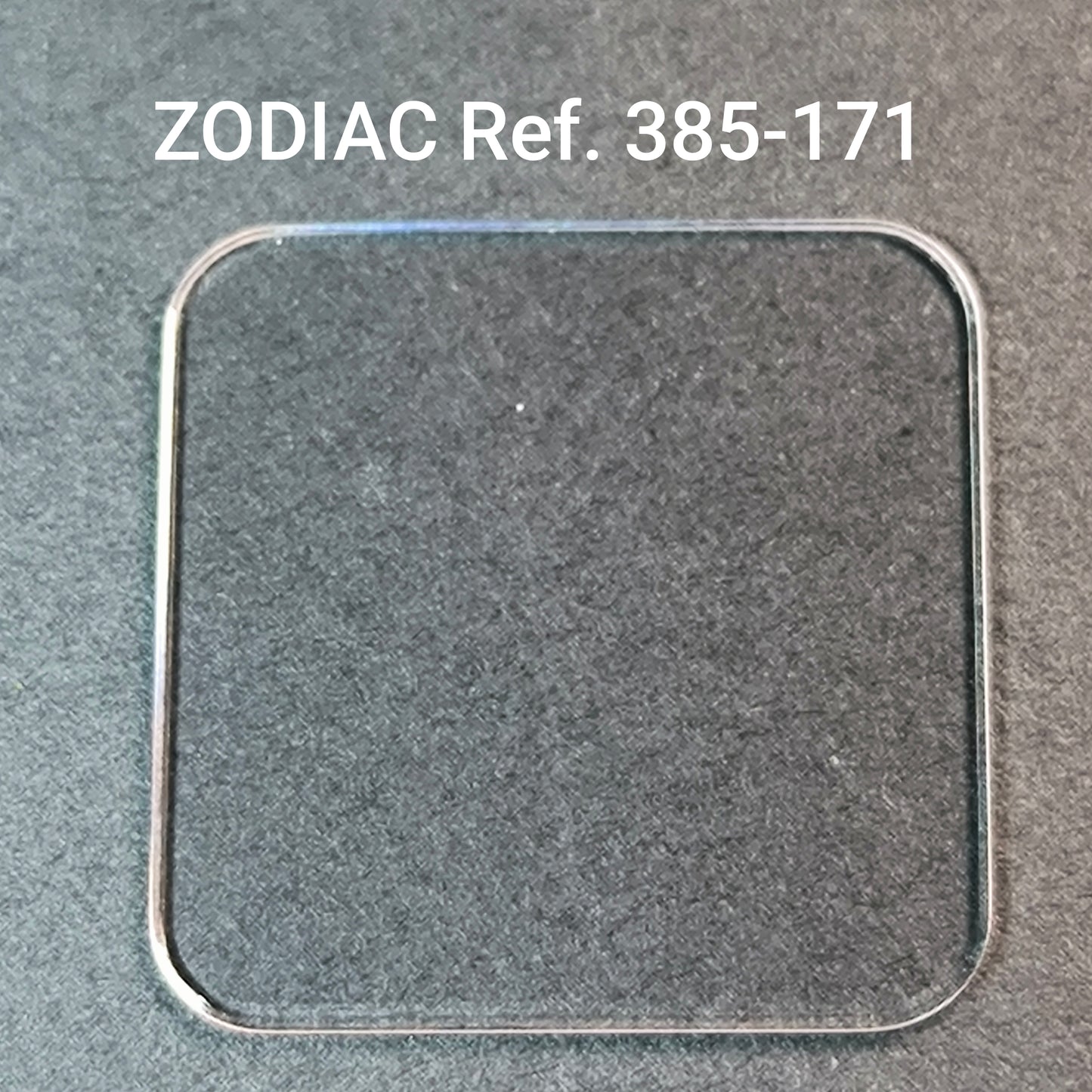 NOS - Mineral Form Uhrglas - ZODIAC - Ref. 385-171 - Vintage
