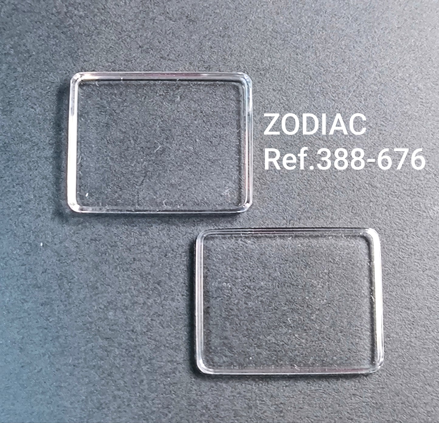 ZODIAC - orig. NOS Uhrglas - Vintage - Ref. 388-676