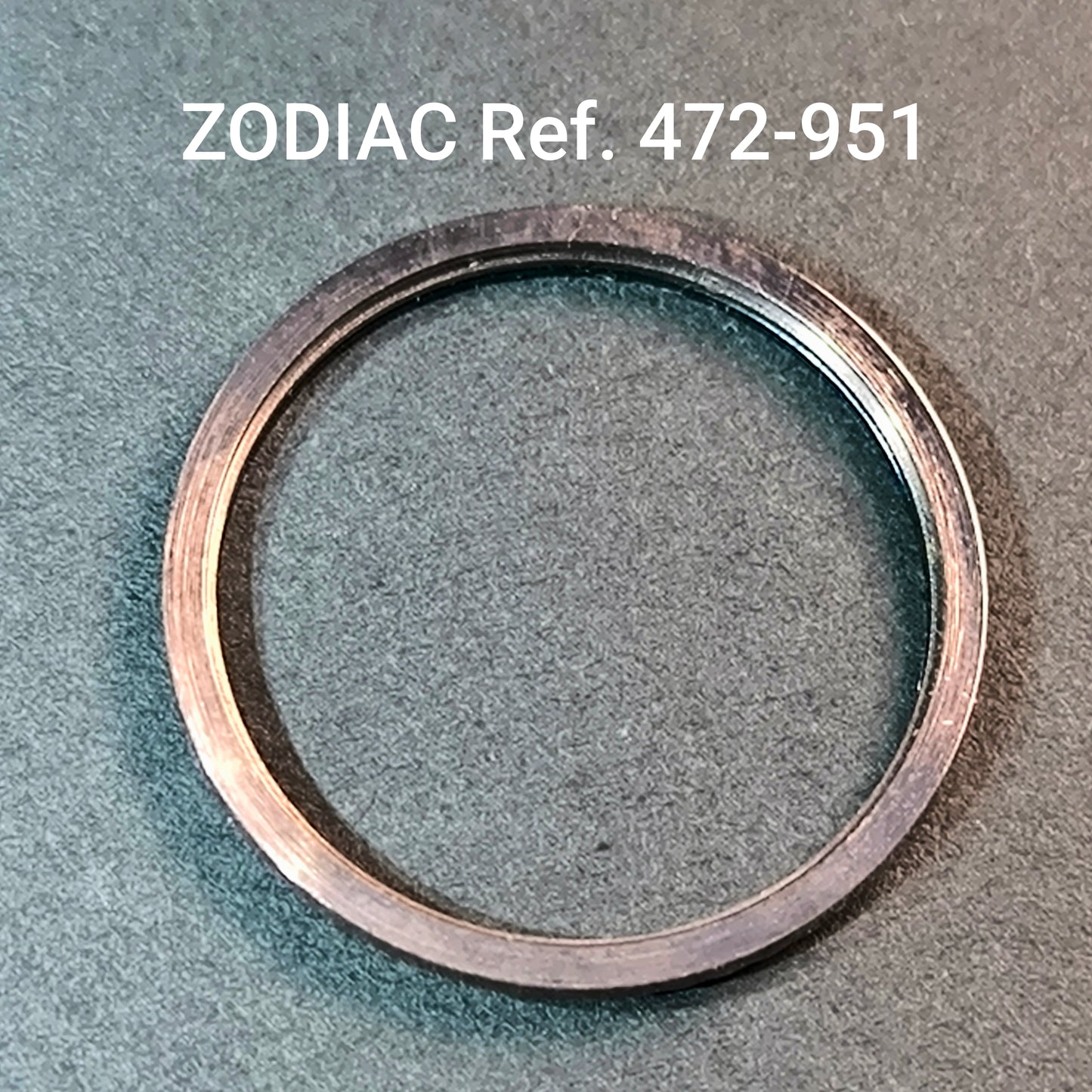 ZODIAC - orig. Lünettenring - NOS - Vintage - Ref. 472-951