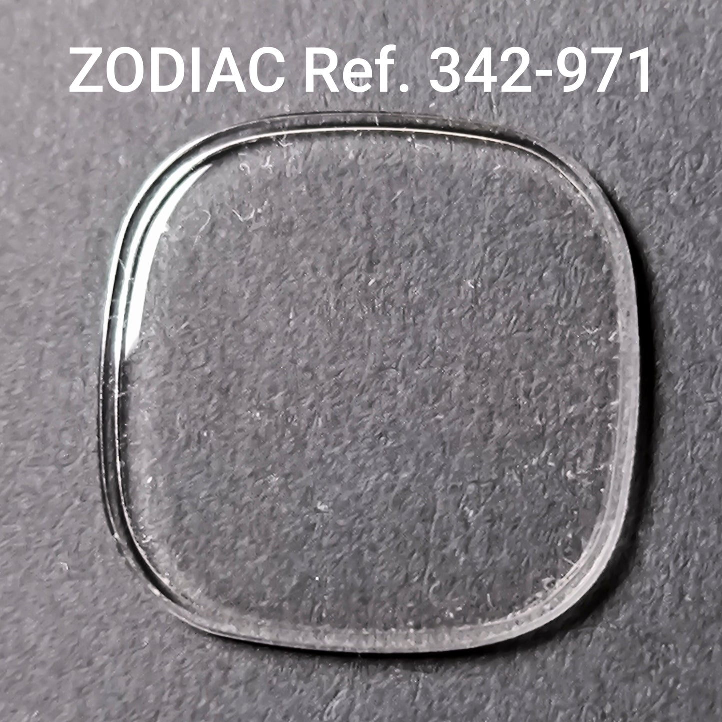 ZODIAC - orig. NOS Uhrglas - Vintage - Ref. 342-971