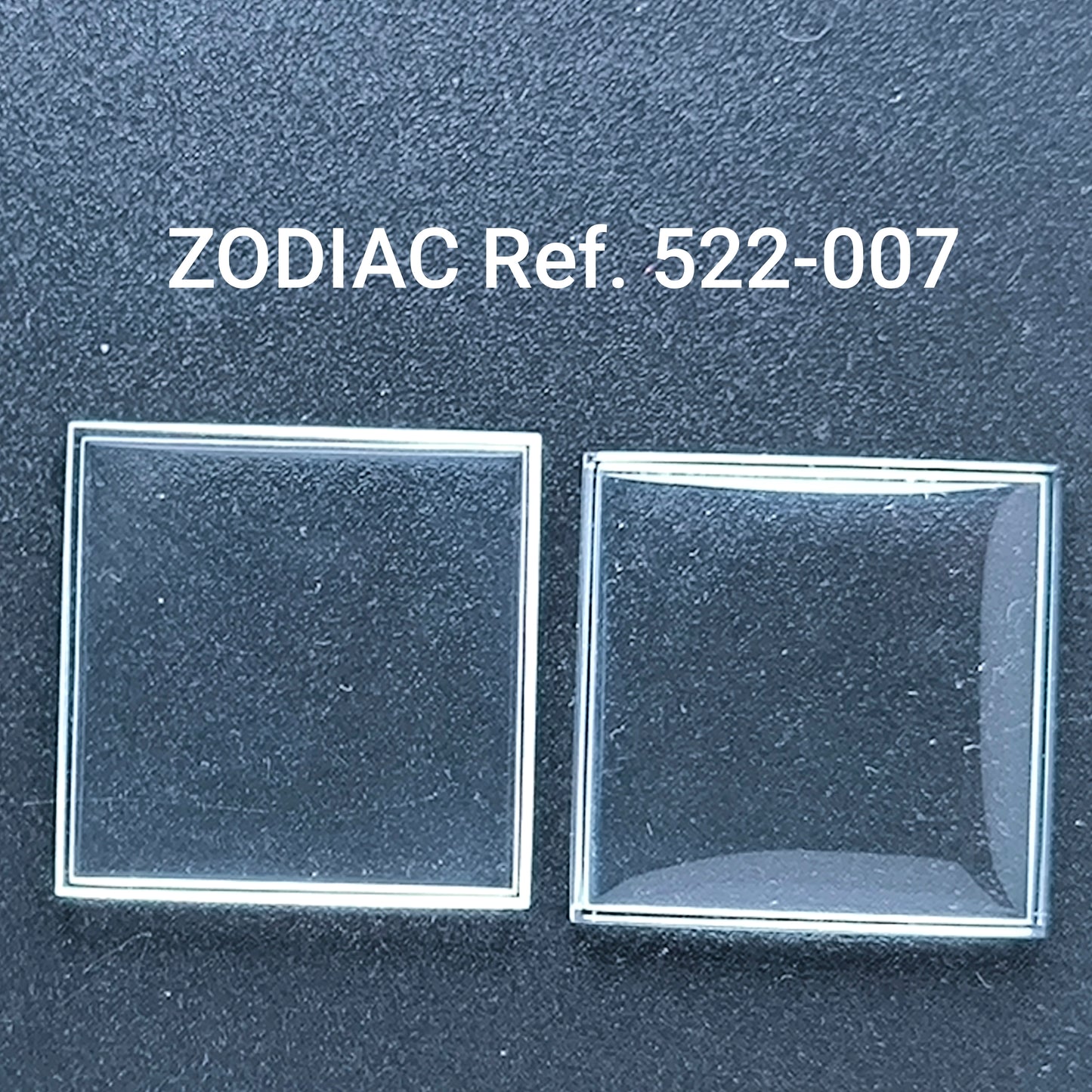 ZODIAC - orig. NOS Uhrglas - Vintage - Ref. 522-007