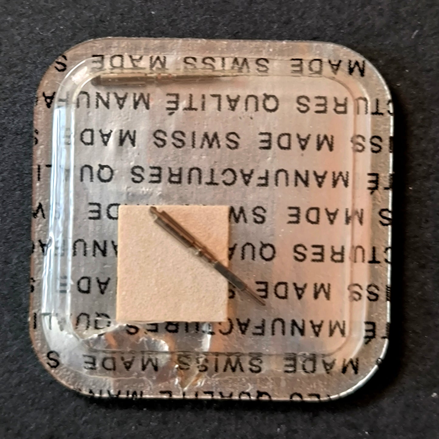 Zenith - Cal. 2511 =ident. Cal. 2532, ... - Aufzugwelle mit Positiv Ansatz / Two Piece Stem (positive - Movement side)- NOS - Vintage - Part Nr. 404
