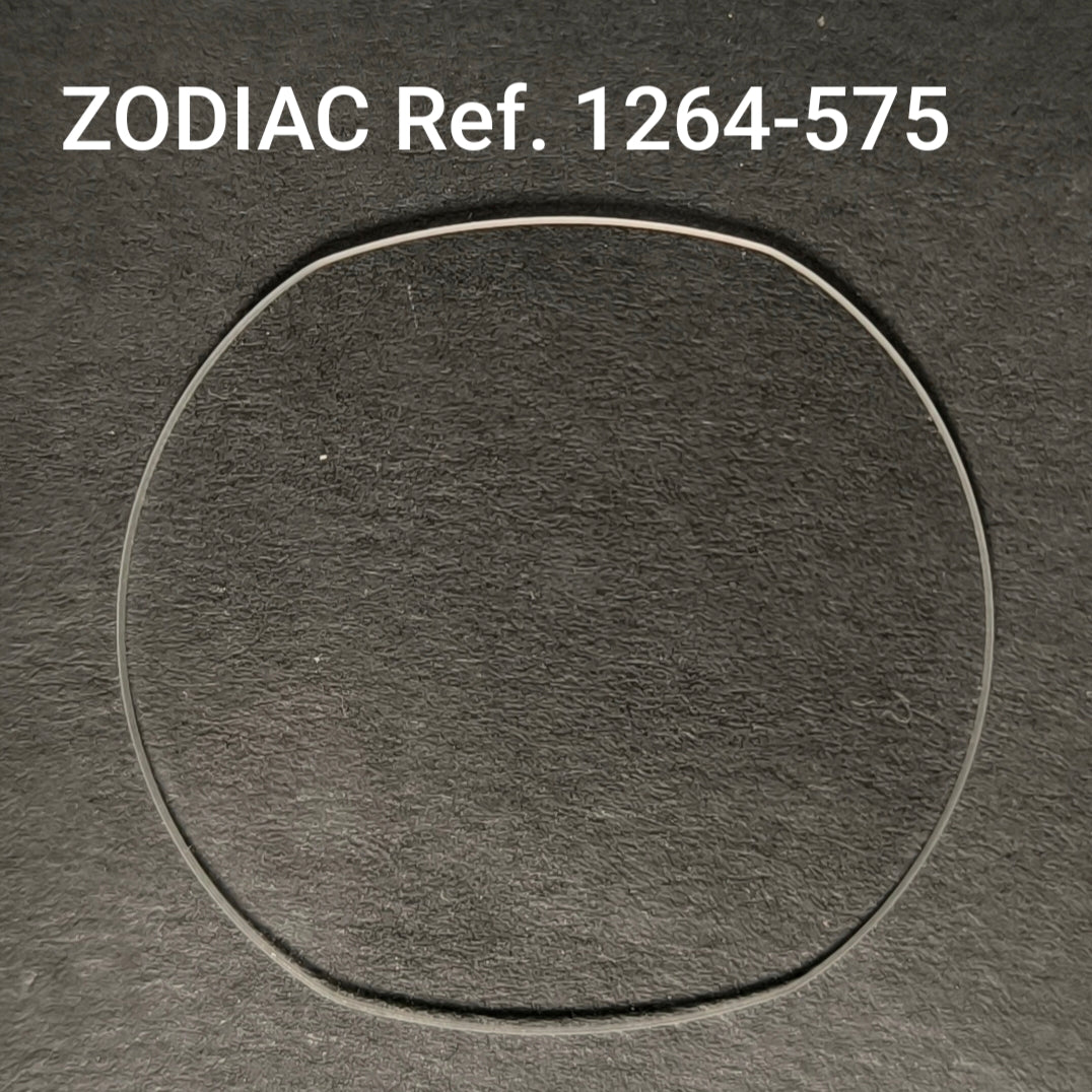 ZODIAC - orig. NOS Mineral Uhrglas - Vintage - Ref. 1264-575
