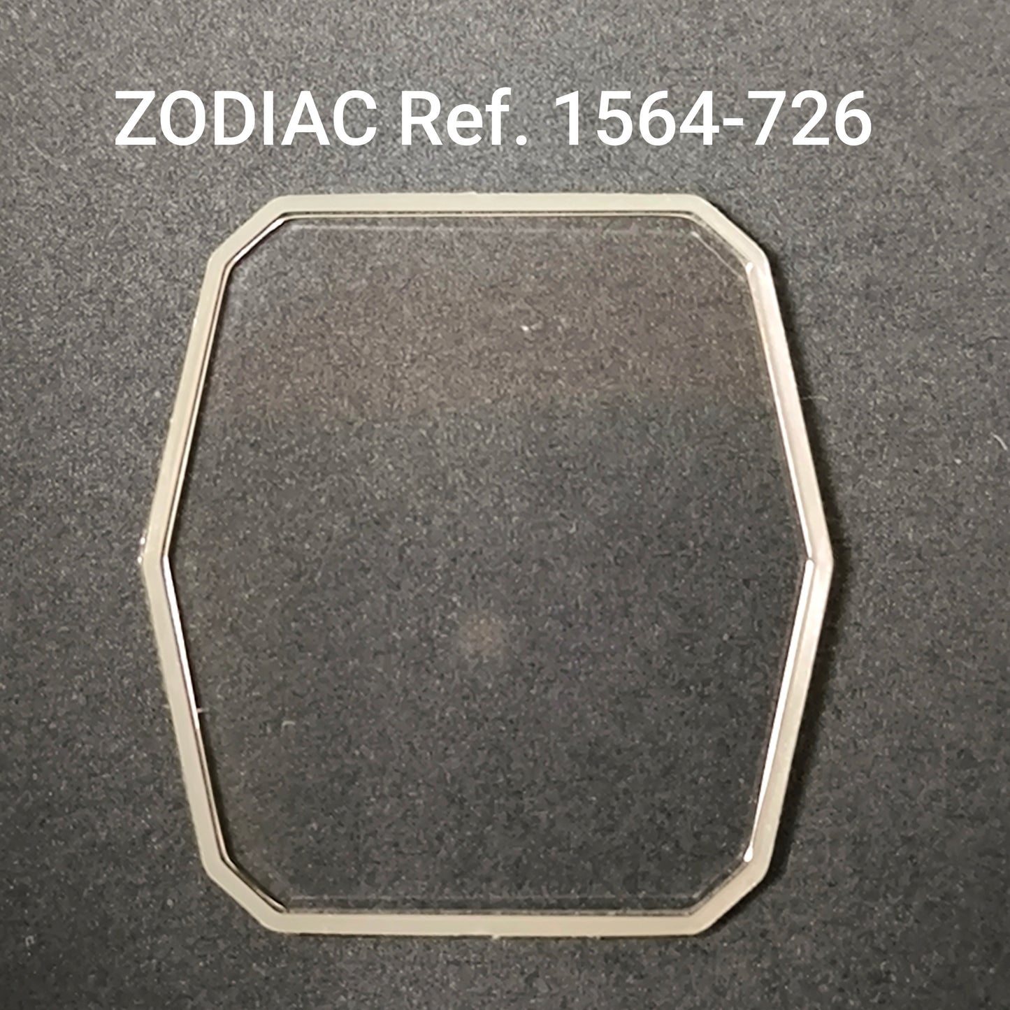 ZODIAC - orig. NOS Uhrglas - Vintage - Ref. 1564-726