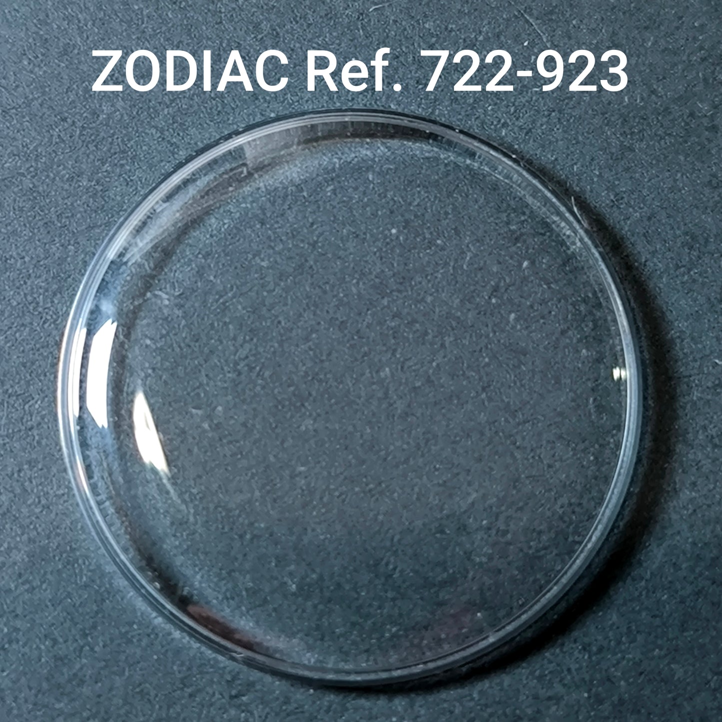 ZODIAC - orig. NOS Uhrglas - ATC - Vintage - Ref. 722-923