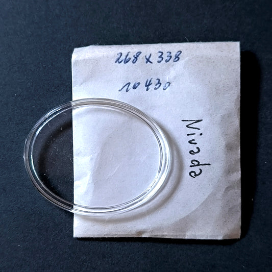 NIVADA - Plexi GLAS - Sonderform - Ref. 10430 - NOS - Vintage