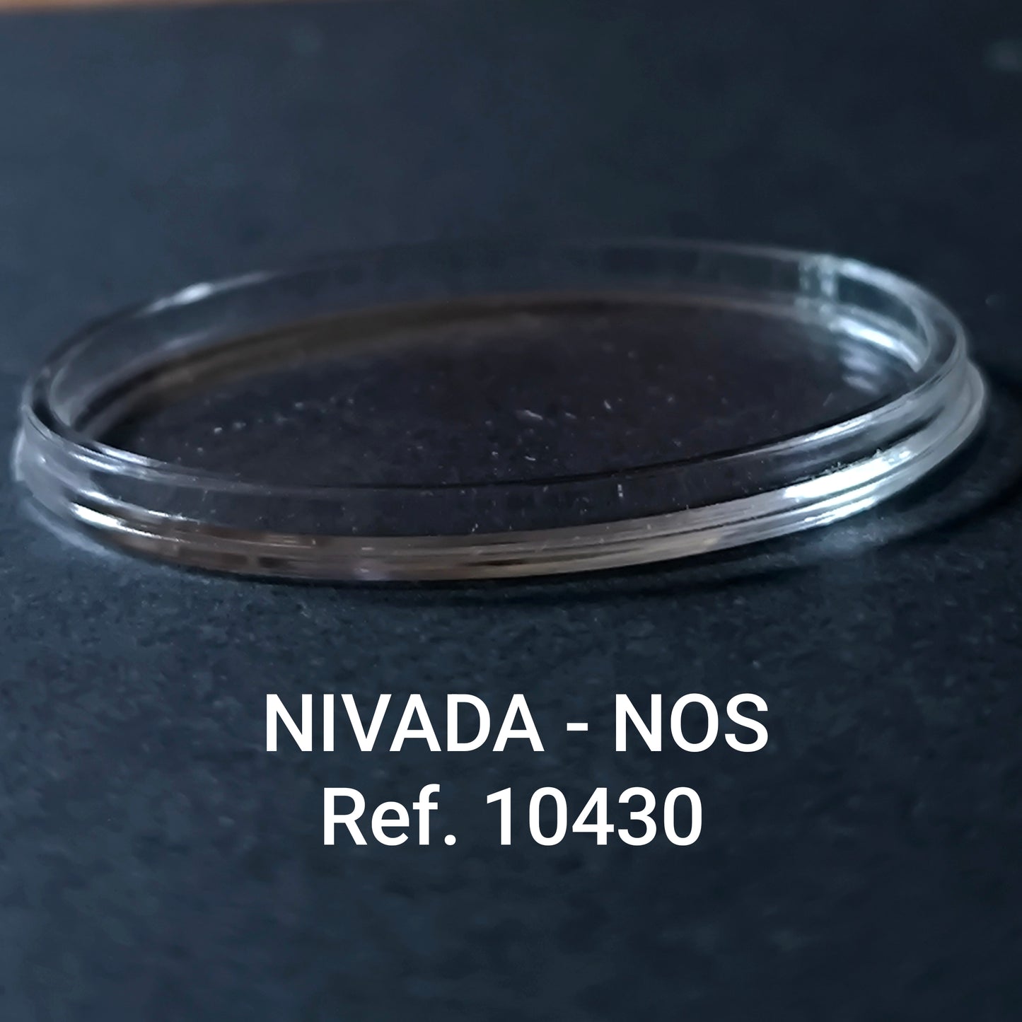 NIVADA - Plexi GLAS - Sonderform - Ref. 10430 - NOS - Vintage