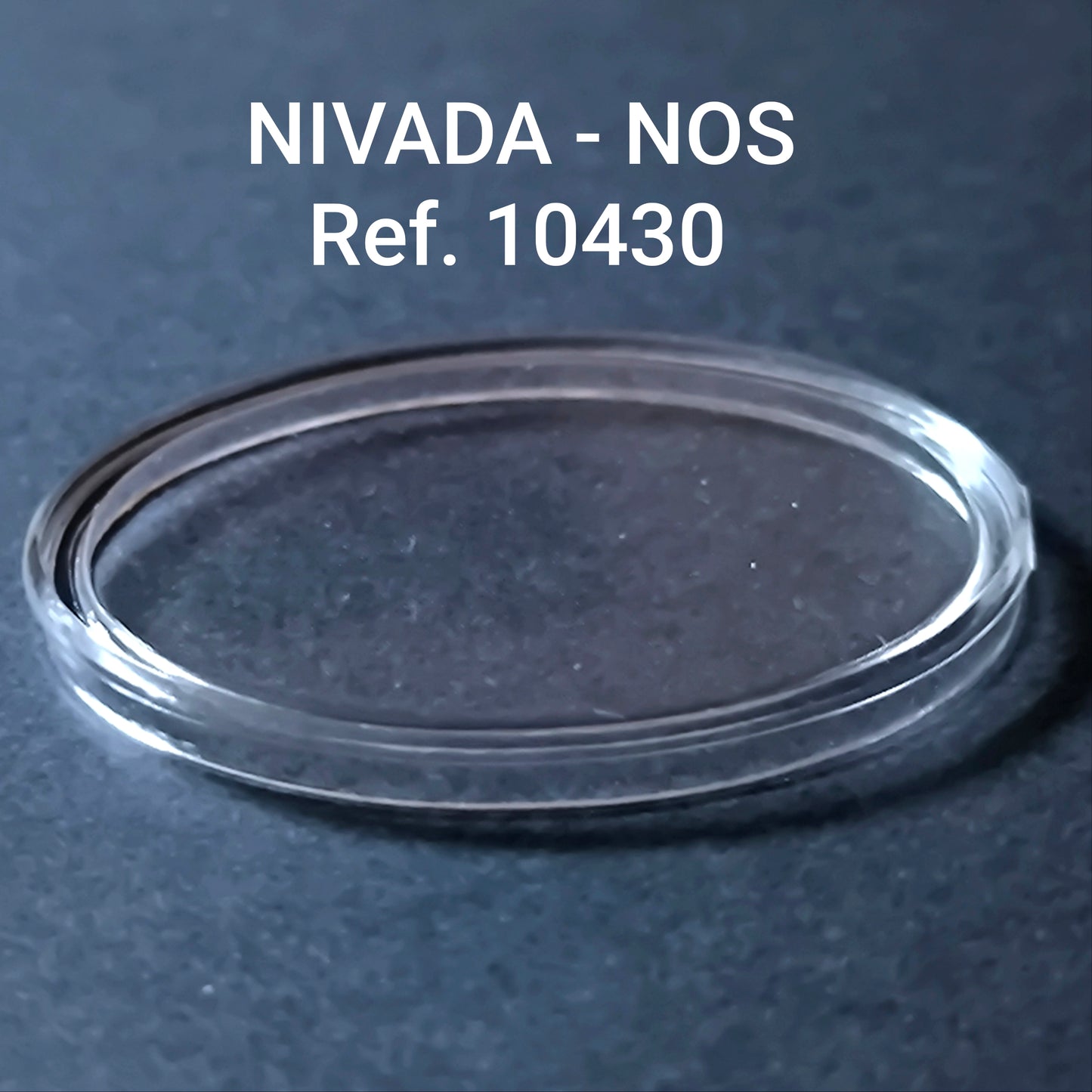 NIVADA - Plexi GLAS - Sonderform - Ref. 10430 - NOS - Vintage