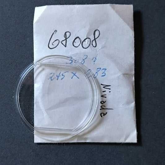 NIVADA - Plexi GLAS 6 Dichtung - Sonderform - Ref. 68008 - NOS - Vintage
