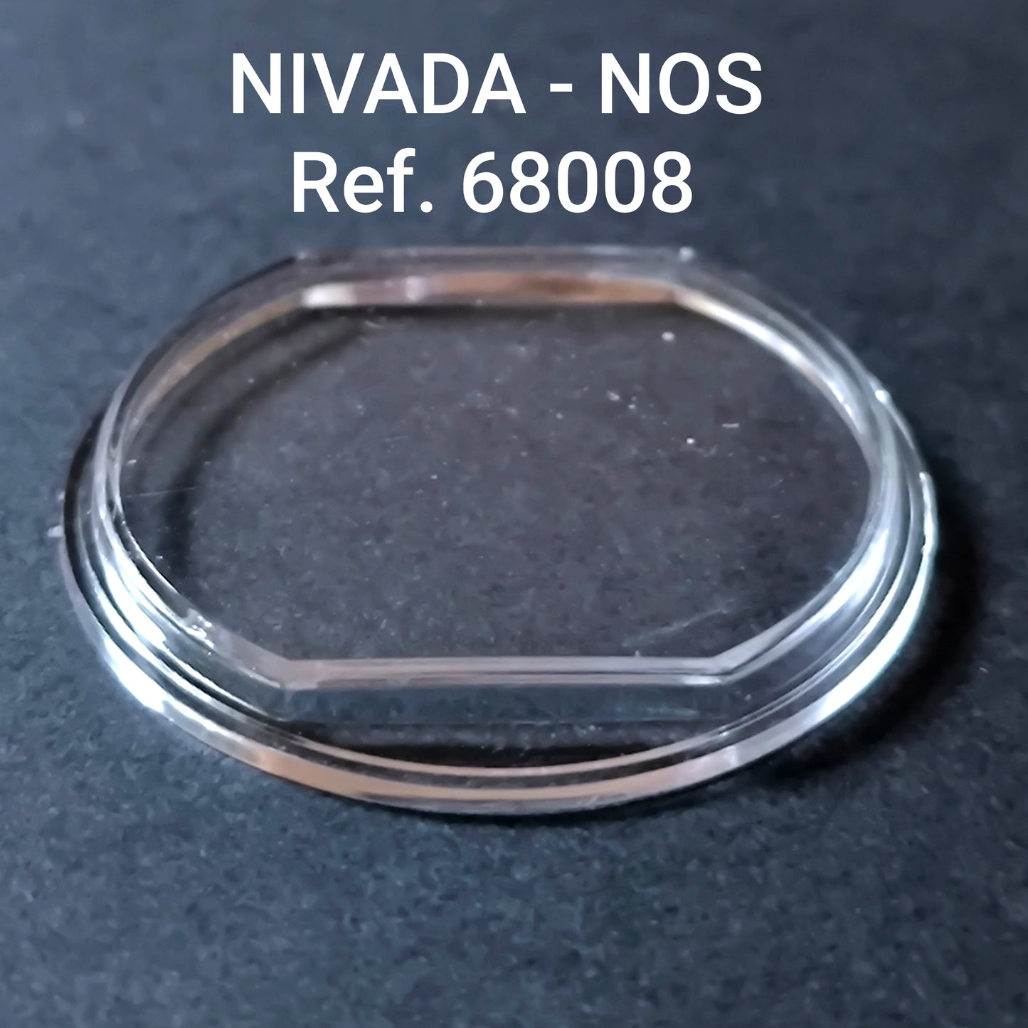 NIVADA - Plexi GLAS 6 Dichtung - Sonderform - Ref. 68008 - NOS - Vintage