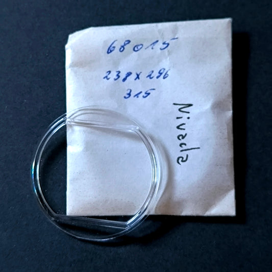 NIVADA - Plexi GLAS - Sonderform - Ref. 68015 - NOS - Vintage