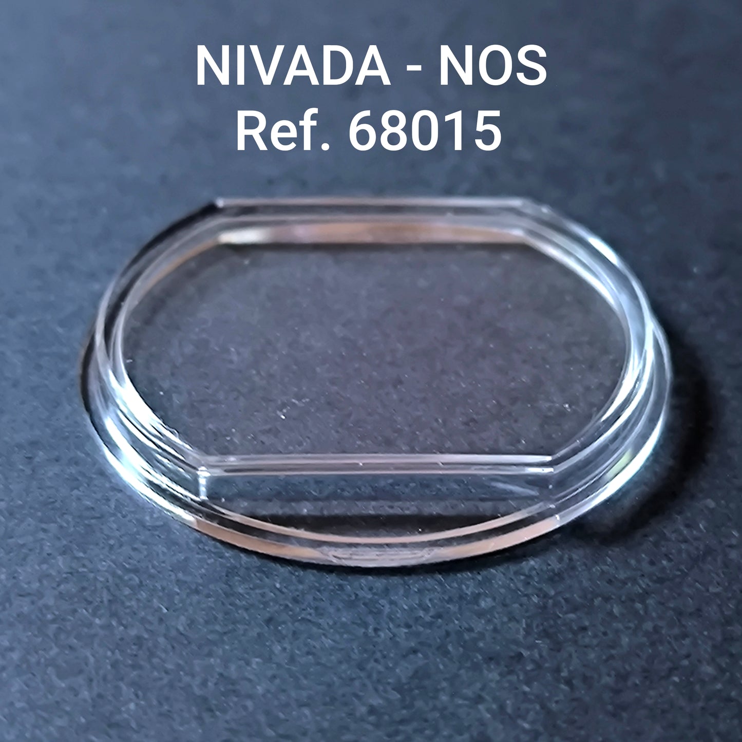 NIVADA - Plexi GLAS - Sonderform - Ref. 68015 - NOS - Vintage