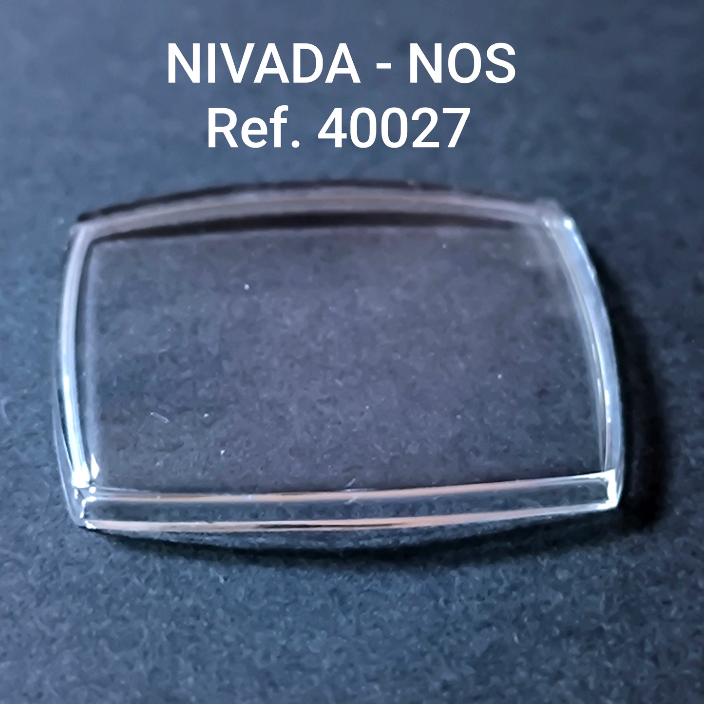 NIVADA - Plexi GLAS - Sonderform - Ref. 40027 - NOS - Vintage