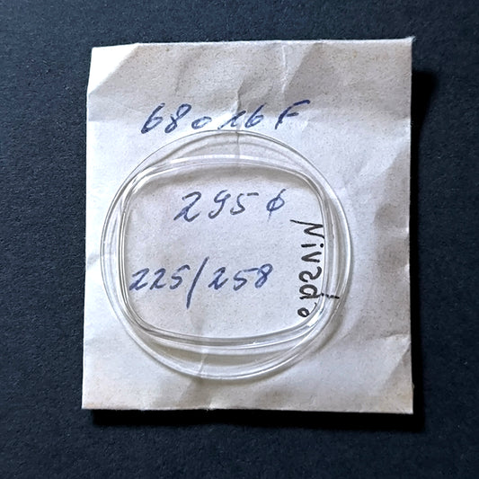 NIVADA - Plexi GLAS - Sonderform - Ref. 68016F - NOS - Vintage