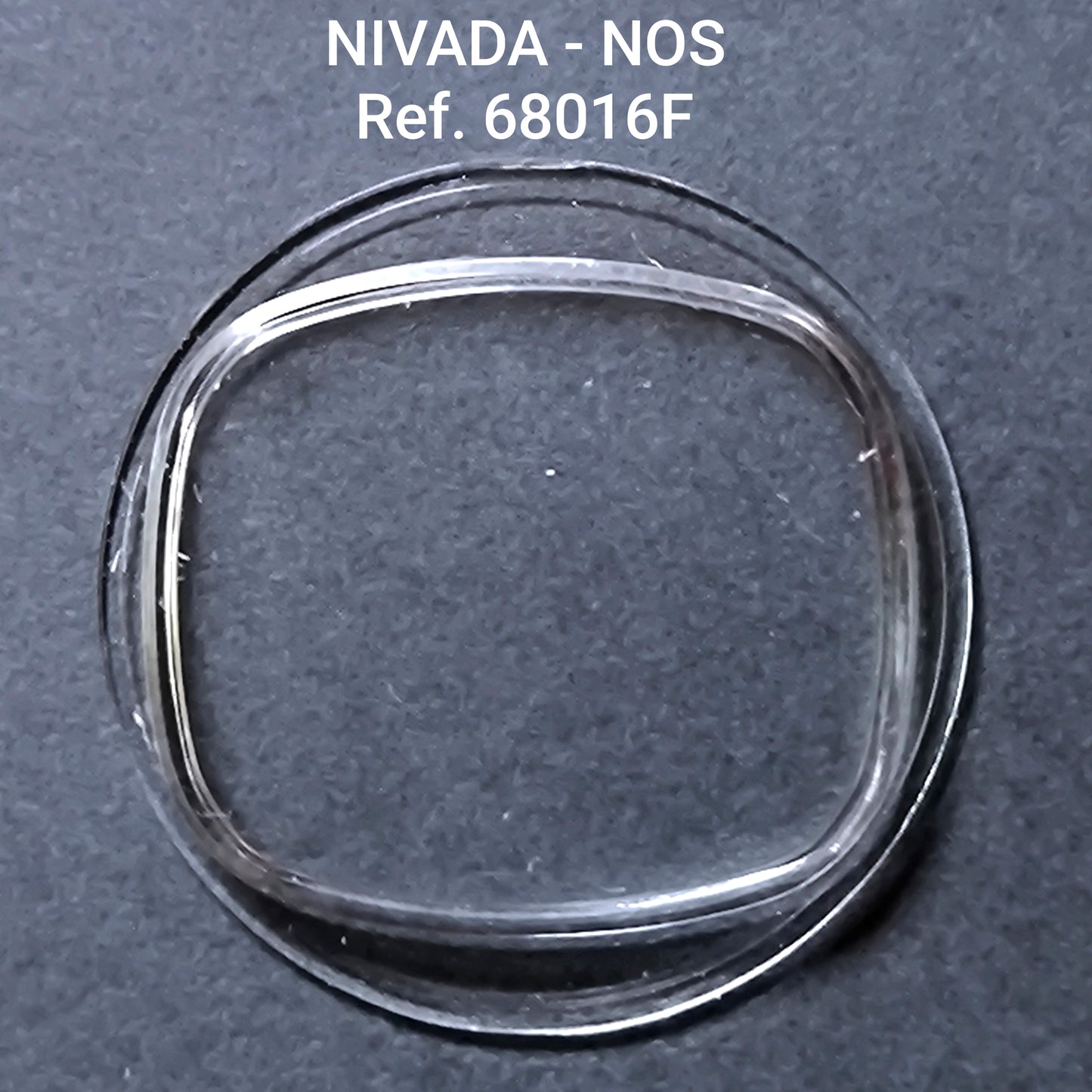 NIVADA - Plexi GLAS - Sonderform - Ref. 68016F - NOS - Vintage