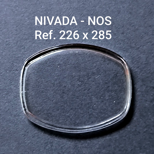 NIVADA - Plexi GLAS - Sonderform - 285 x 226 - NOS - Vintage