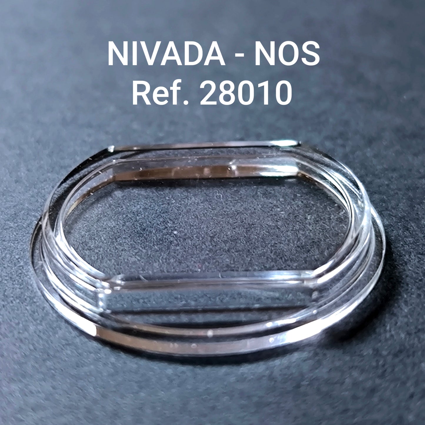NIVADA - Plexi GLAS - Sonderform - Ref. 28010 - NOS - Vintage