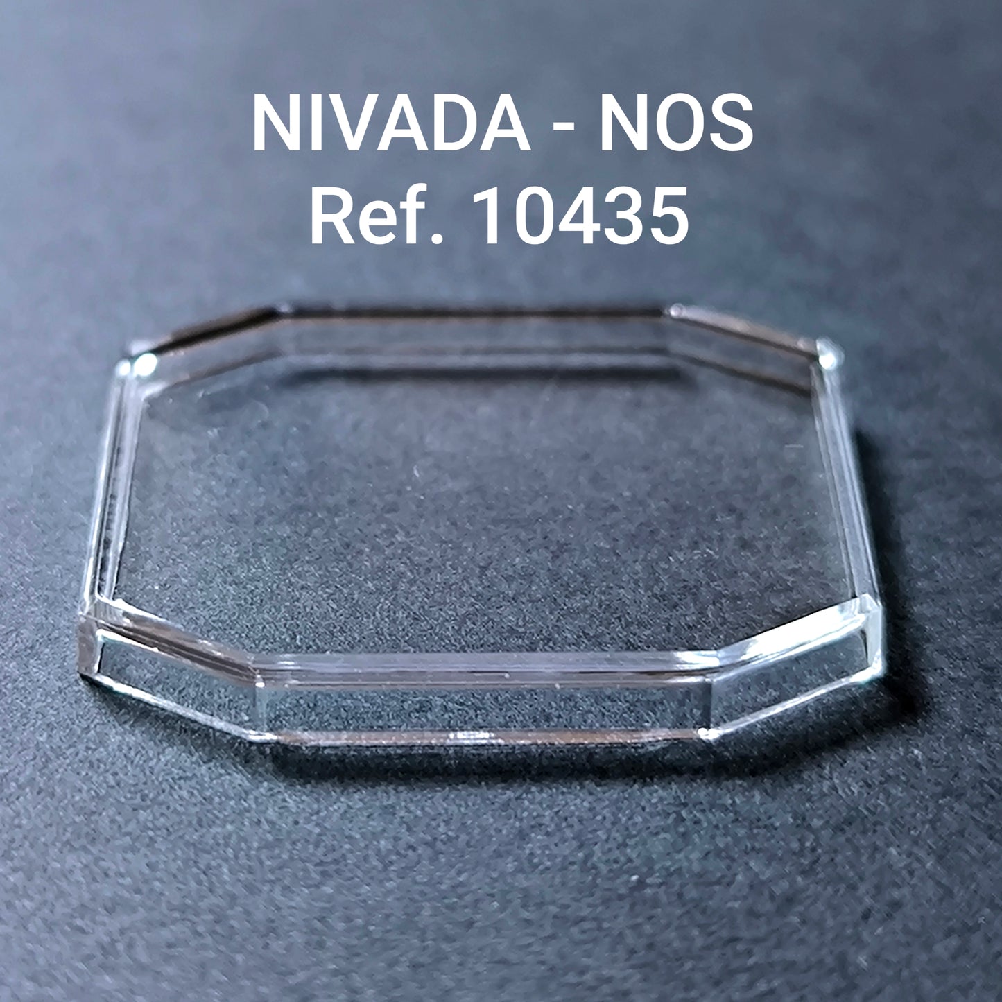 NIVADA - Plexi GLAS - Sonderform - Ref. 10453 - NOS - Vintage