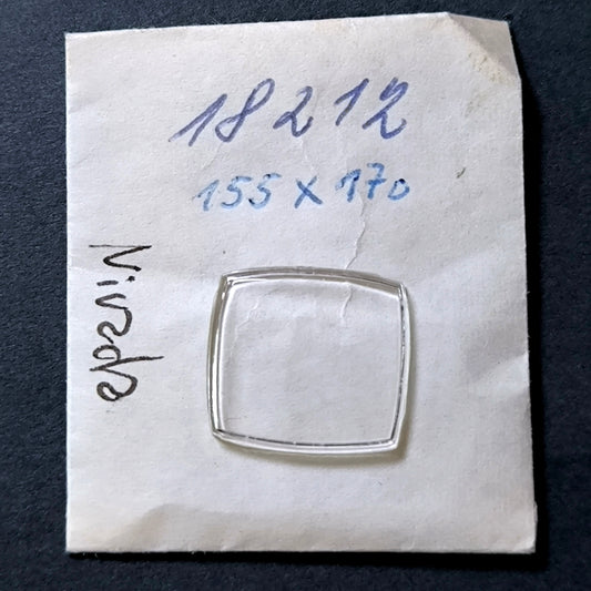 NIVADA - Plexi GLAS - Sonderform - Ref. 18212 - NOS - Vintage