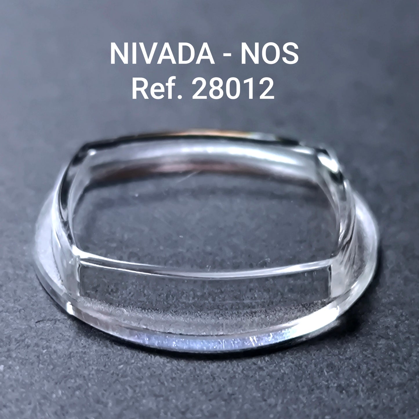 NIVADA - Plexi GLAS - Sonderform - Ref. 28012 - NOS - Vintage