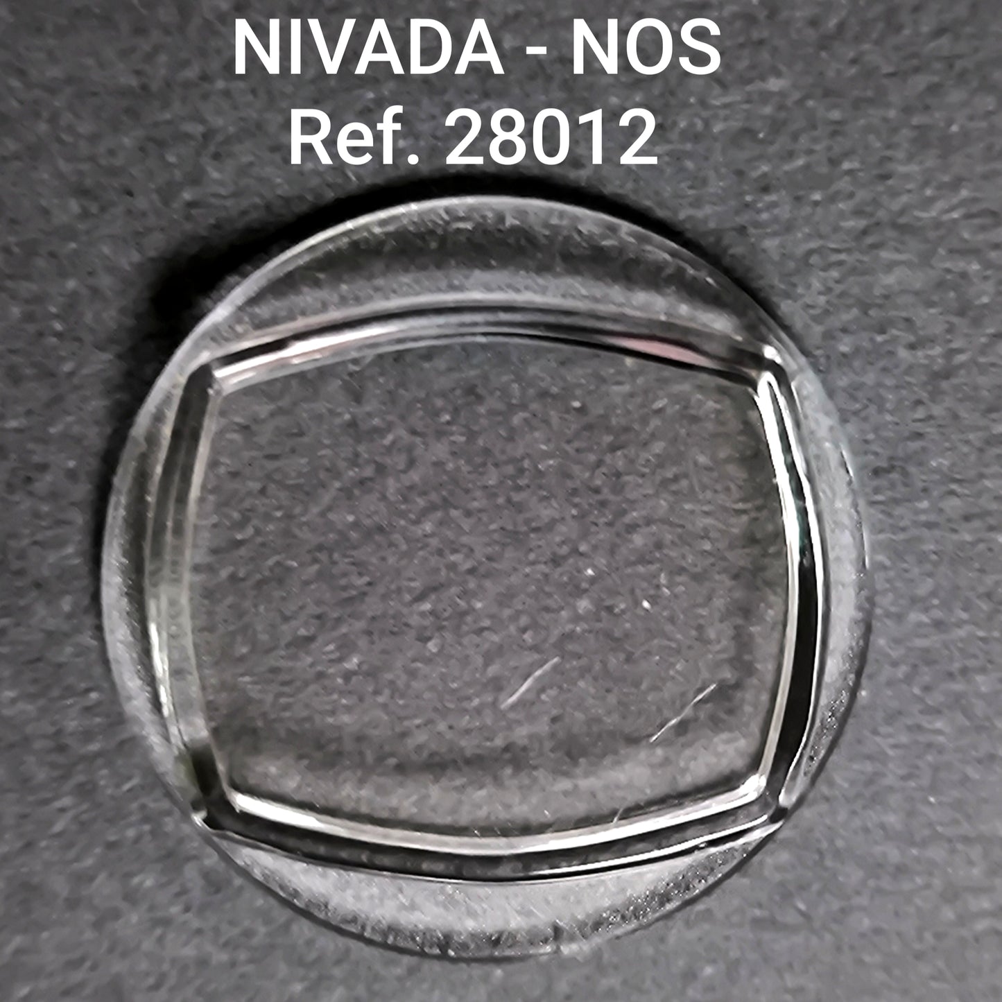 NIVADA - Plexi GLAS - Sonderform - Ref. 28012 - NOS - Vintage
