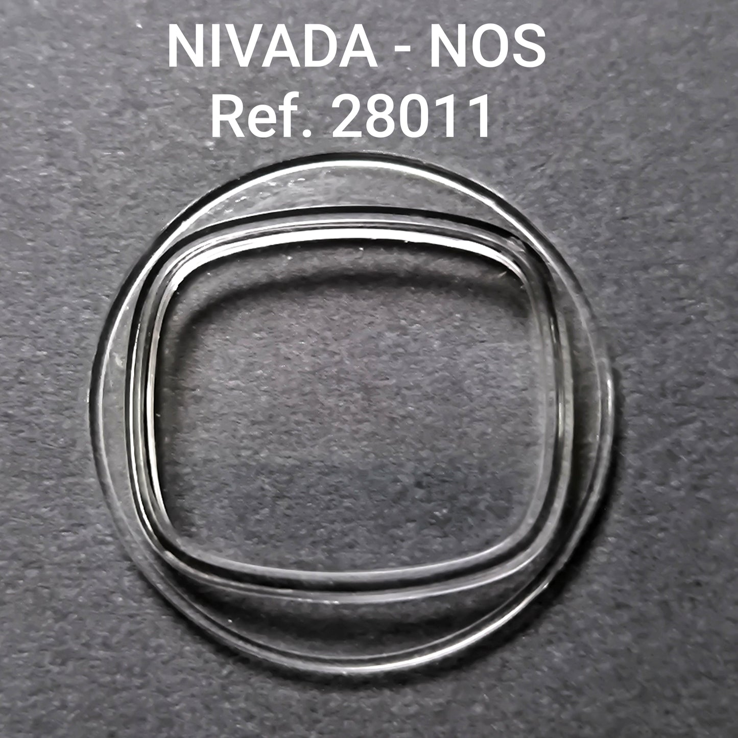 NIVADA - Plexi GLAS - Sonderform - Ref. 28011 - NOS - Vintage