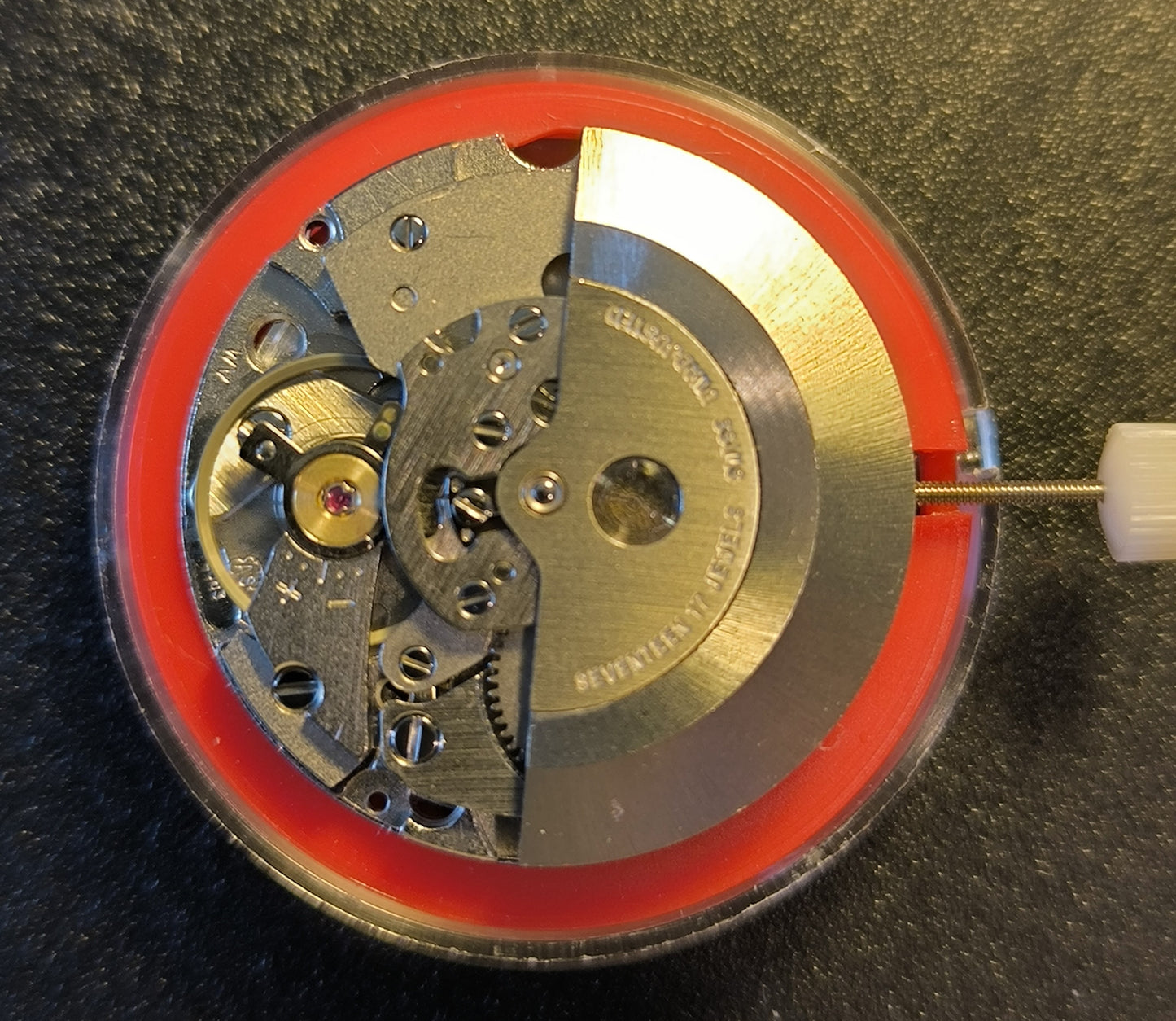 AS Cal. 2083 - NOS - Movement - Uhrwerk - komplett - Datum Pos. 6