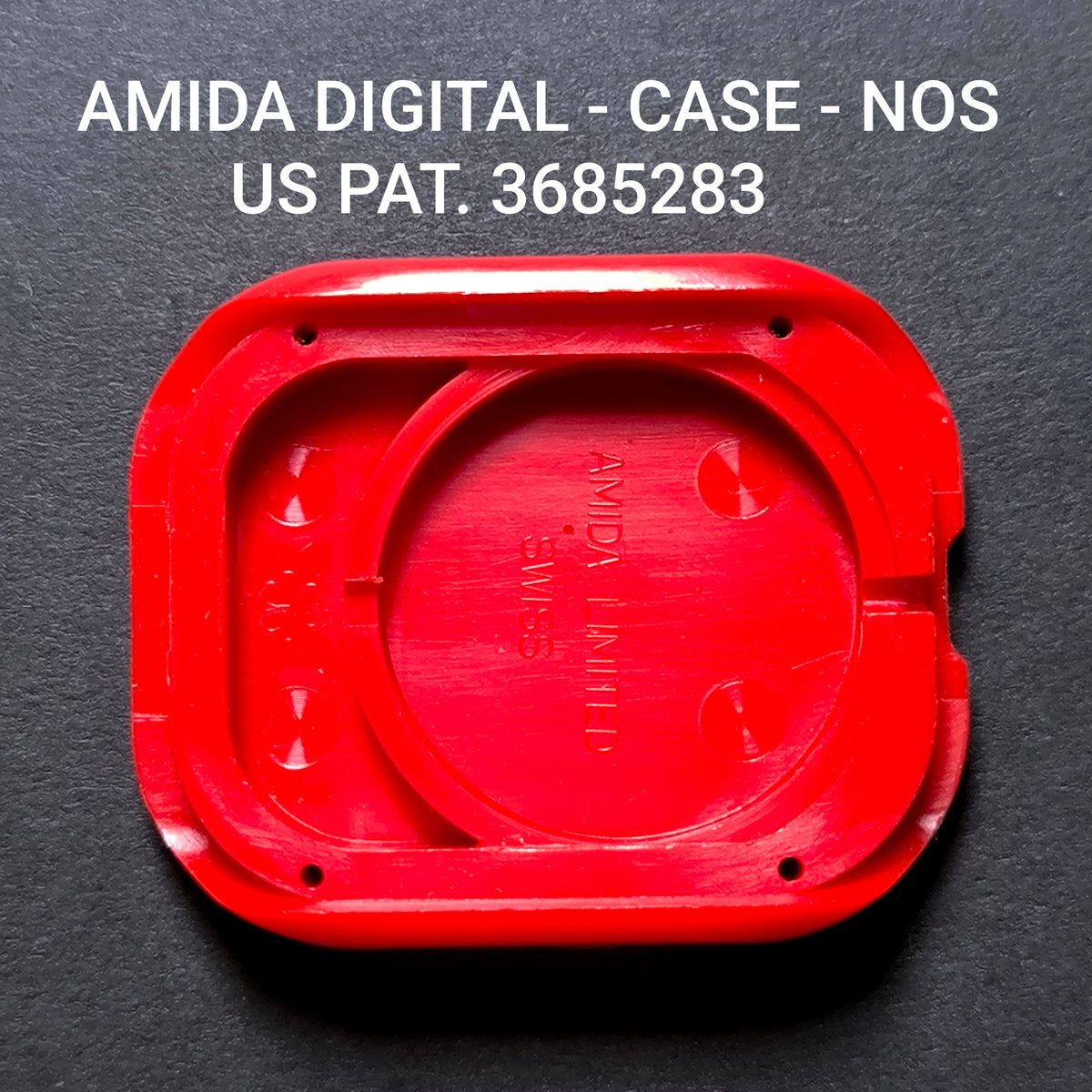 Amida Digital - NOS - Uhrengehäuse - Vintage - (für Amida Cal. 420)