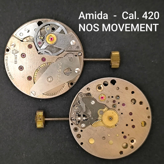 Amida Uhrwerk Cal. 420 - NOS - Vintage