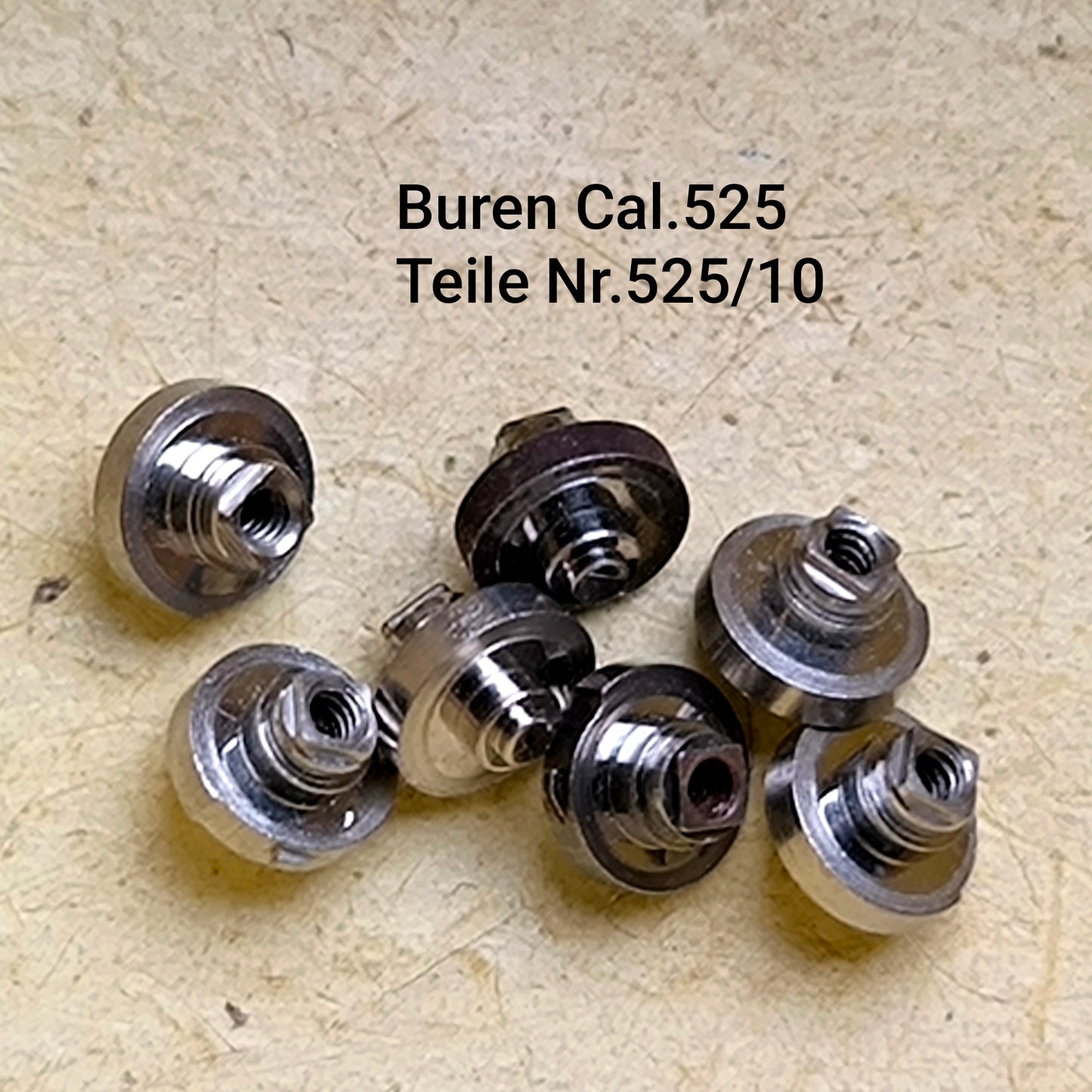 Buren Cal. 525 - Bumper - NOS - Buren Teile Nr. 10 - Federkern / Barrel Arbor
