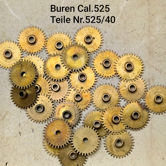 Buren Cal. 525 - Bumper - NOS - Buren Teile Nr. 40 - Stundenrad / Hour Wheel