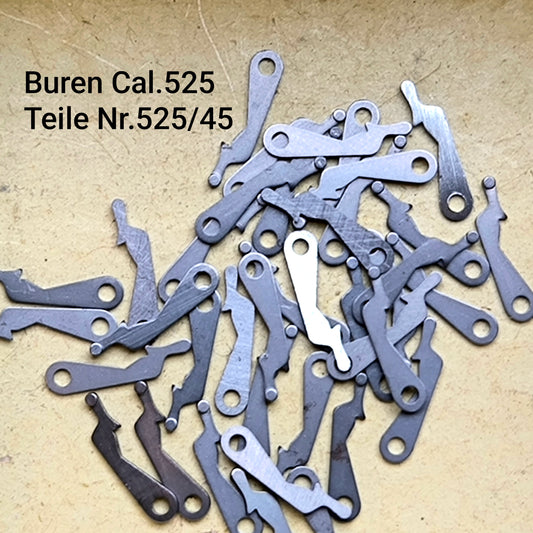 Buren Cal. 525 - Bumper - NOS - Buren Teile Nr. 45 - Kupplungshebel / Detend
